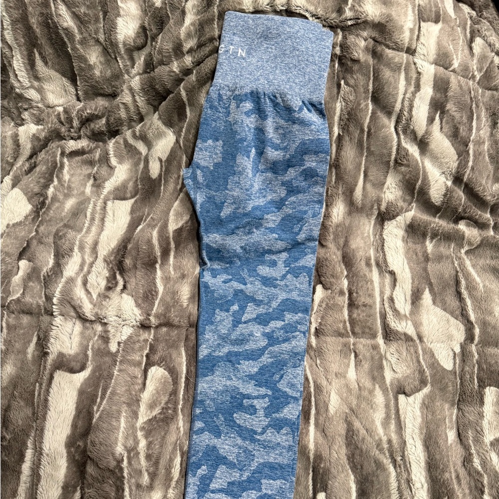NVGTN Blue Camo Leggings